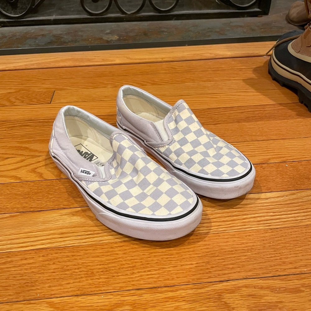 Vans Checkered Slip-On Sneakers 👟 Women’s Size 7.5